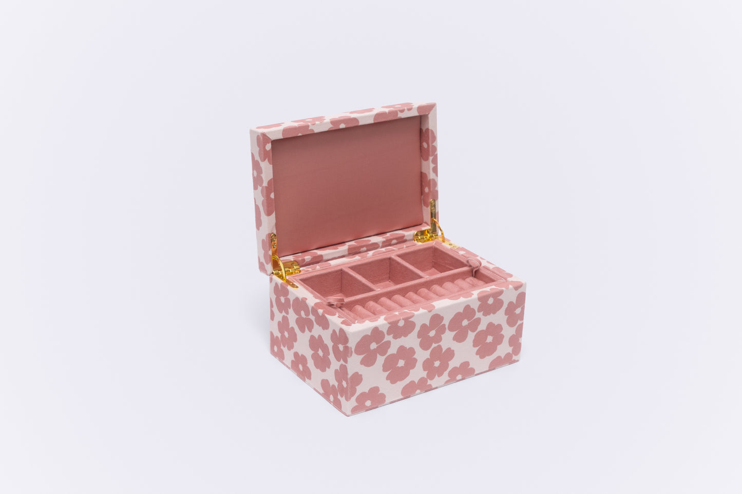 Blushing Blooms Large Jewellery Box