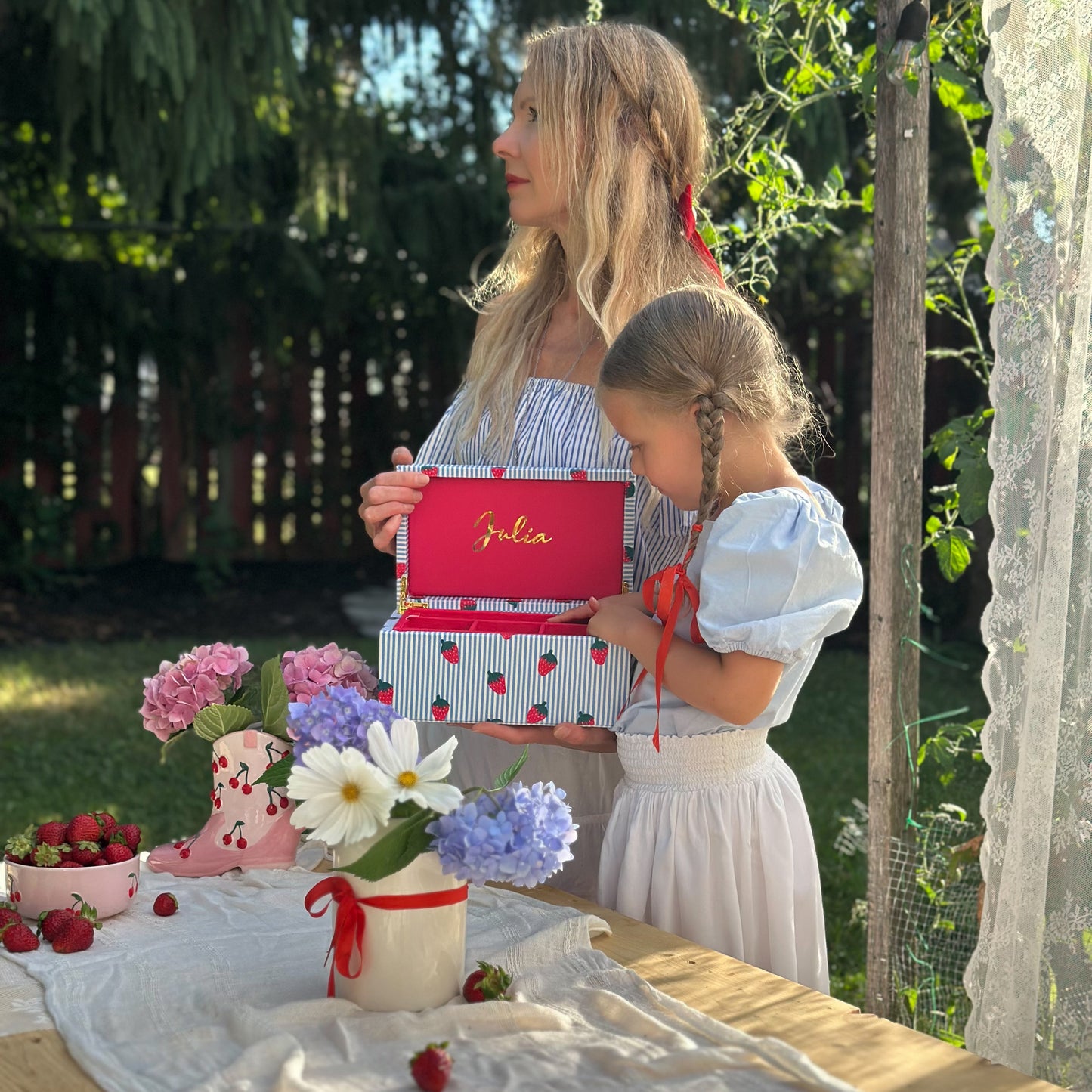 Strawberry Fields Jewellery Box