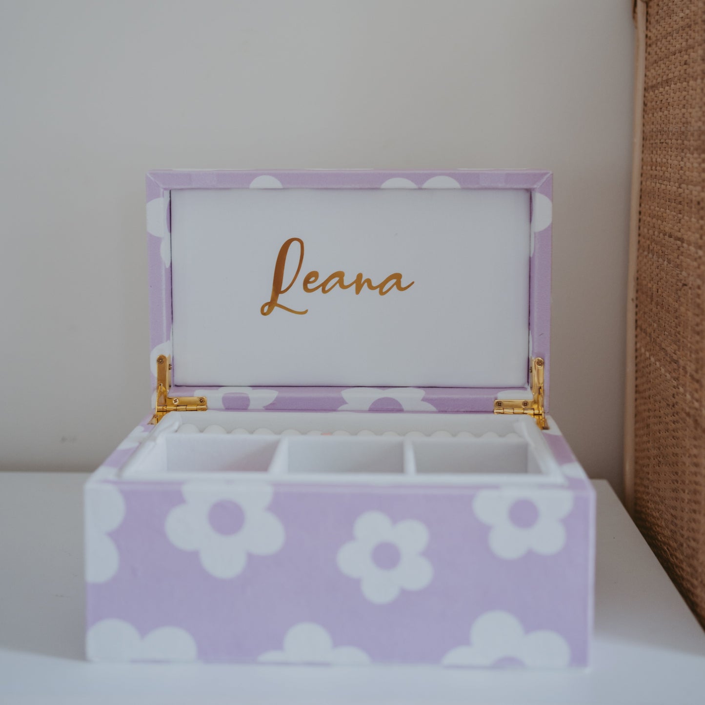 Lilac Sunshine Large Jewellery Box
