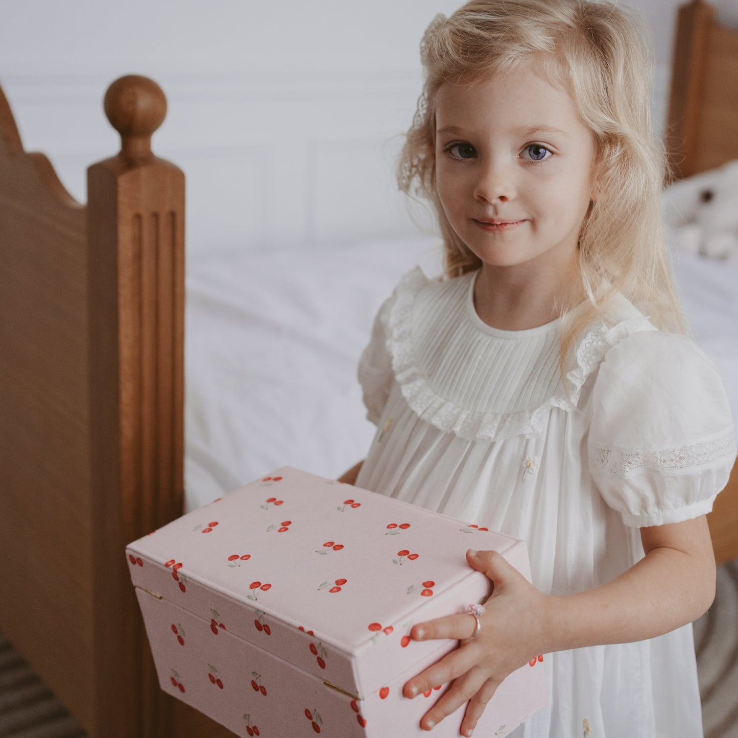Cherry Kisses Large Jewellery Box