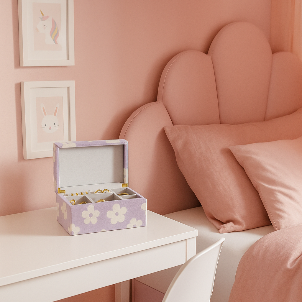 Lilac Sunshine Large Jewellery Box