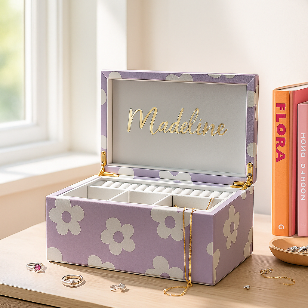 Lilac Sunshine Large Jewellery Box