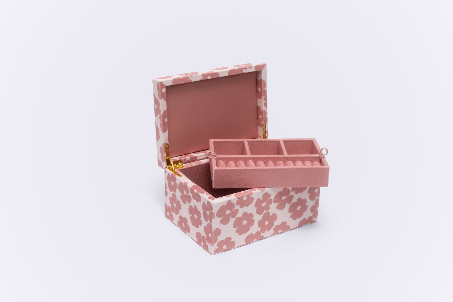 Blushing Blooms Large Jewellery Box