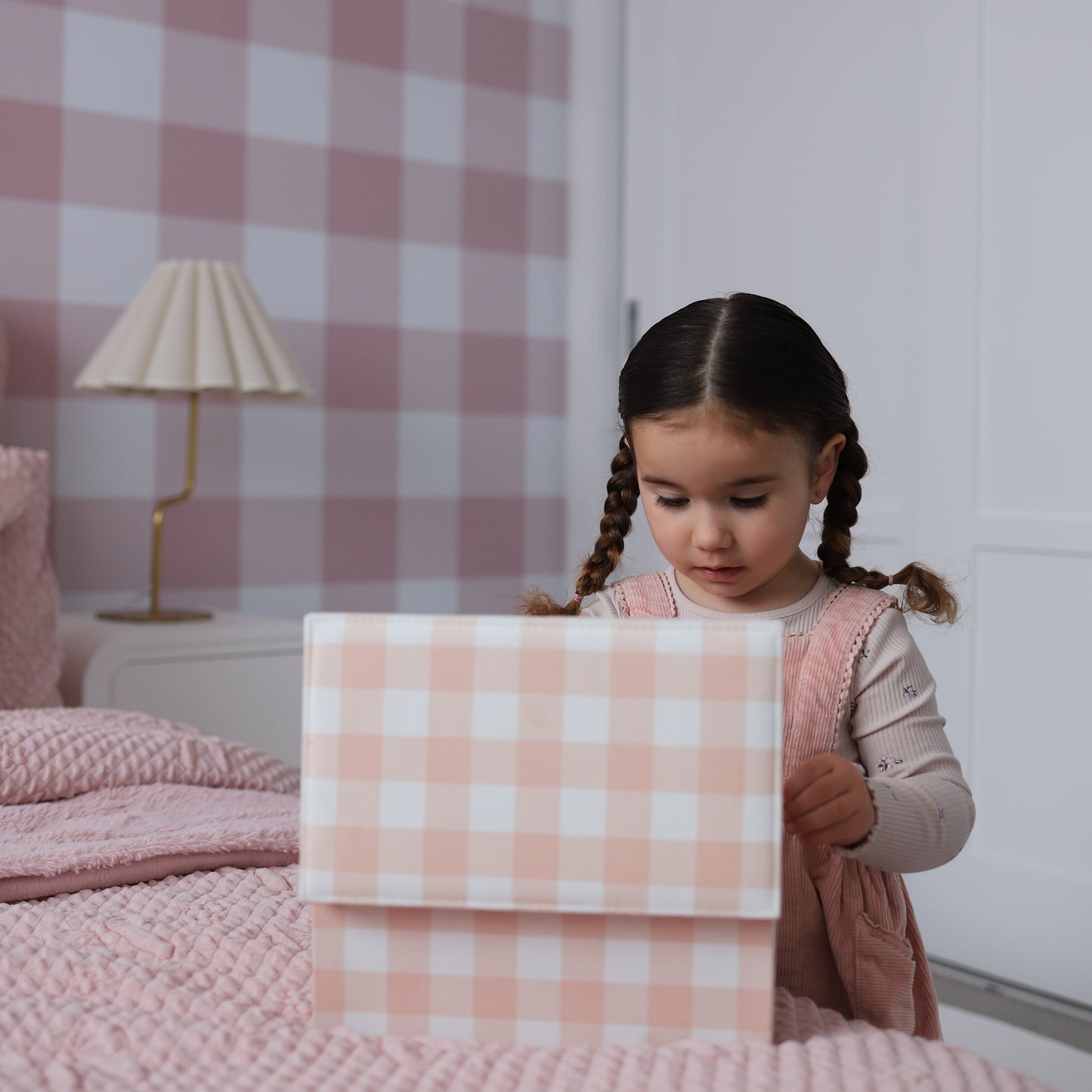 Gingham Love Jewellery Box