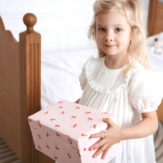Cherry Kisses Large Jewellery Box