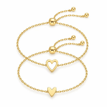 Mummy & Me heart bracelets