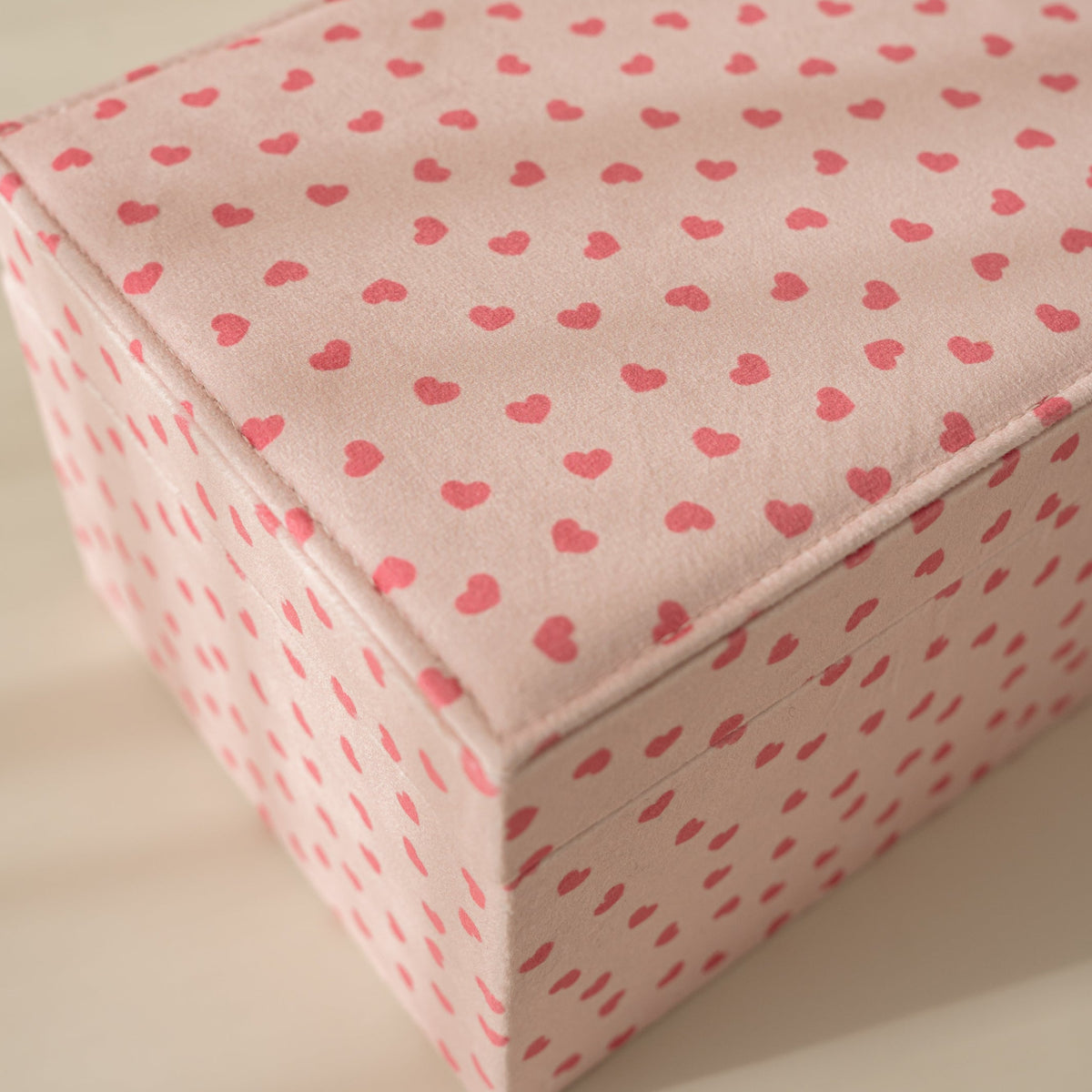 Pink of Hearts Jewellery Box