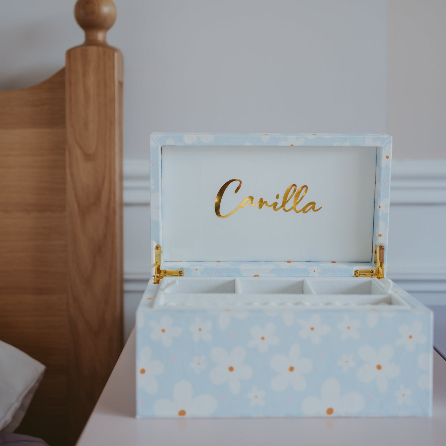 Camilla Blue Large Jewellery Box