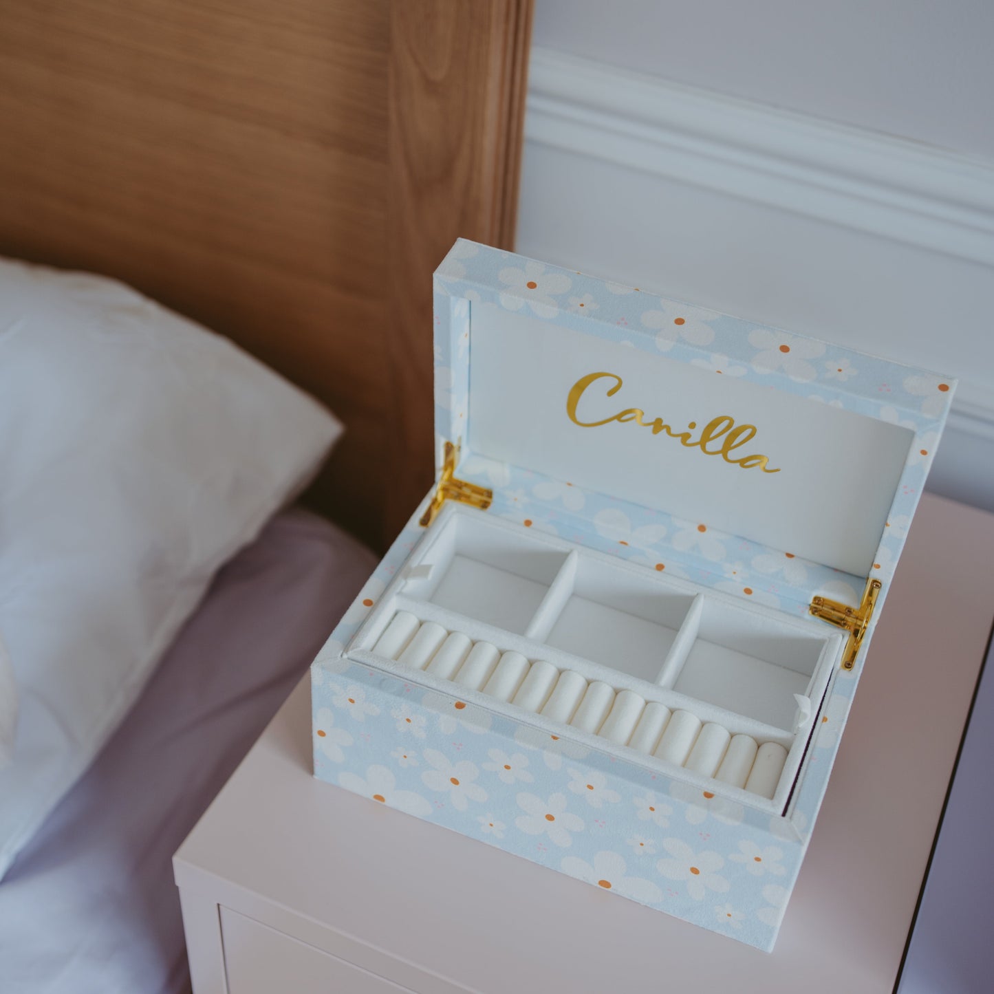 Camilla Blue Large Jewellery Box