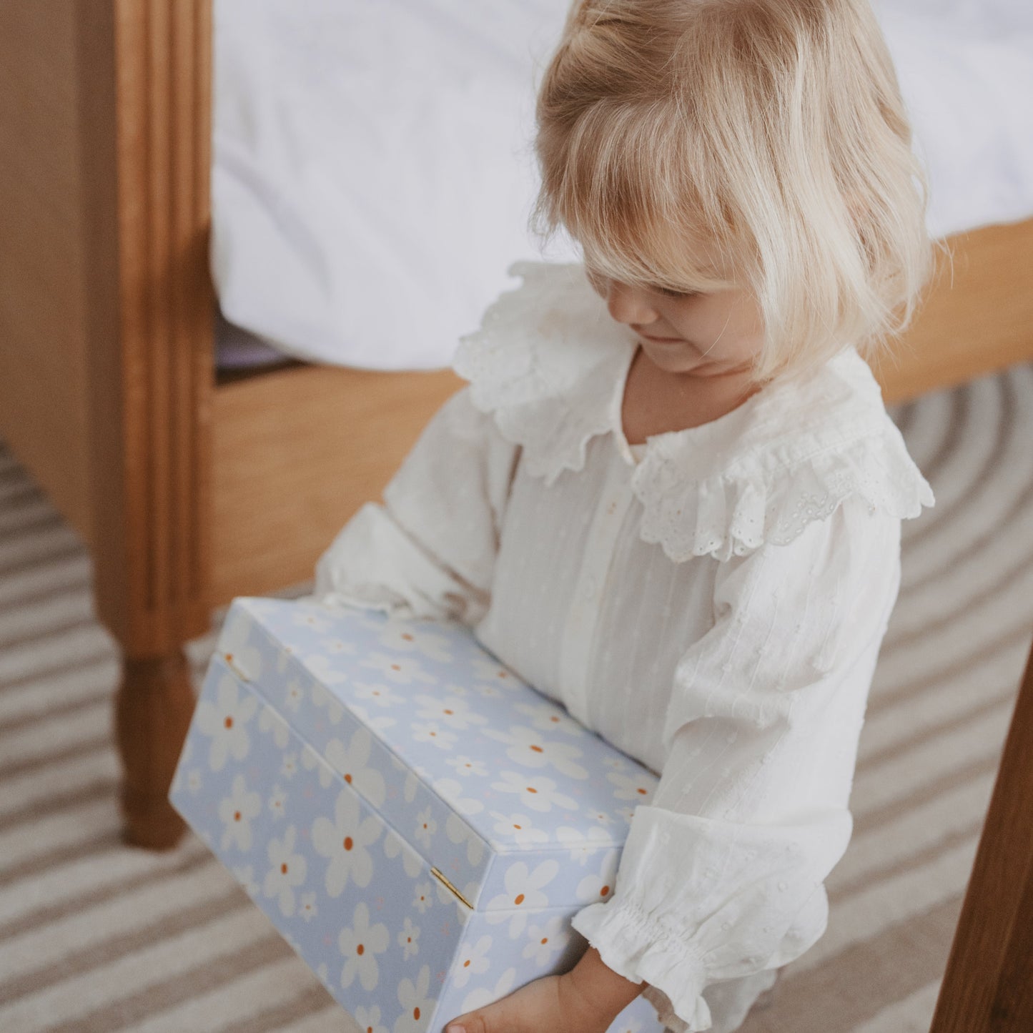 Camilla Blue Large Jewellery Box