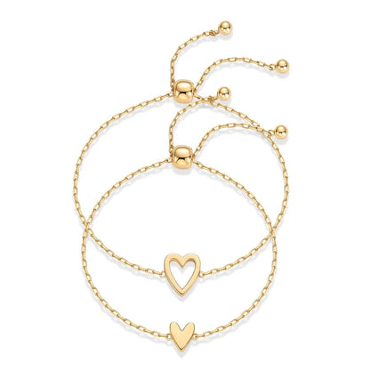 Mummy & Me heart bracelets