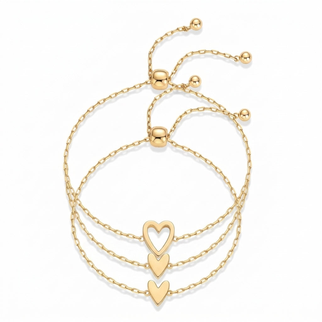 Mummy & Me heart bracelets