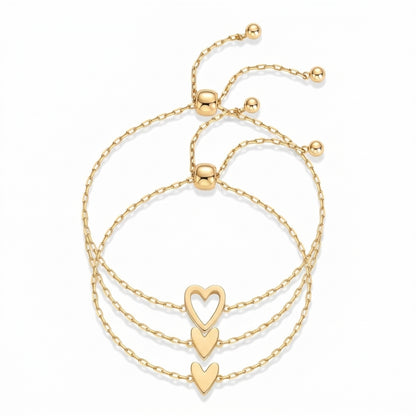 Mummy & Me heart bracelets